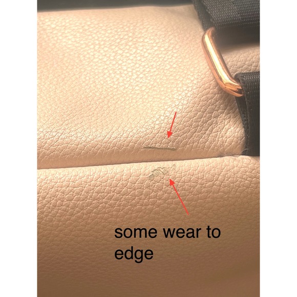 Petunia pickle bottom Pivot Pack indigo‎ blush diaper bag backpack leather vegan - Picture 10 of 16